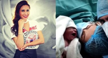 La dulce espera terminó: Verónica Linares dio a luz a su segundo hijo