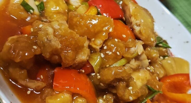Comida oriental: Conoce la sencilla receta del exquisito pollo con piña