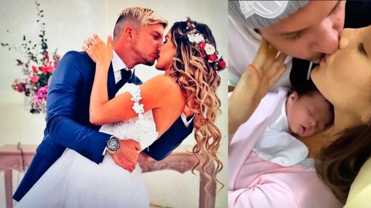Korina Rivadeneira y Mario Hart