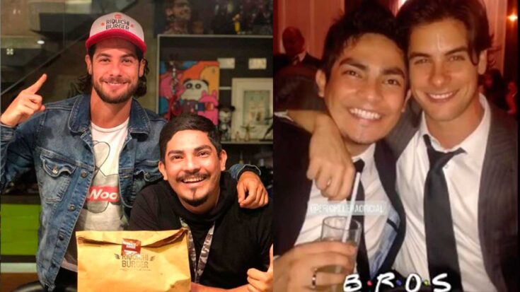 Andrés Wiese y Erick Elera