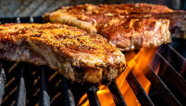 Carne a la parrilla