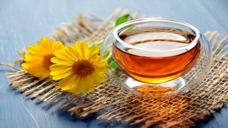 Té de caléndula
