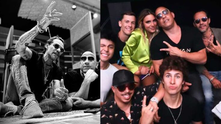 Marc Anthony y Vin Diesel