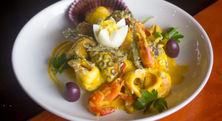 aji de mariscos