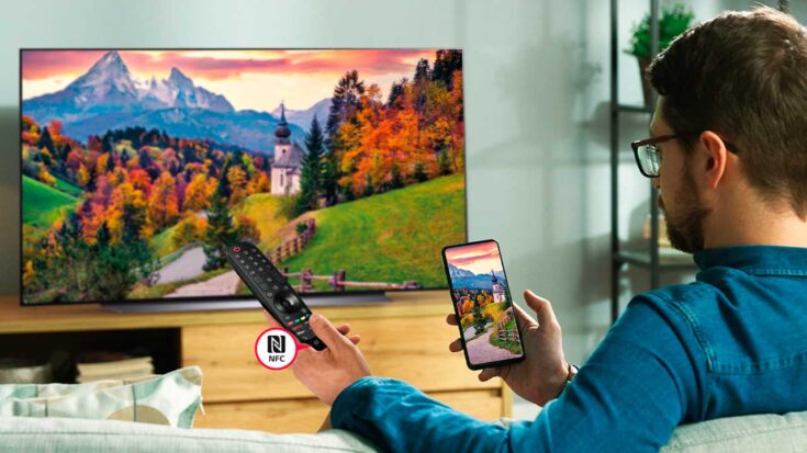 Televisor con tecnología
