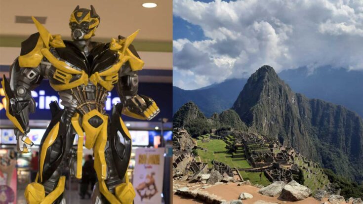 machupicchu y los transformerss