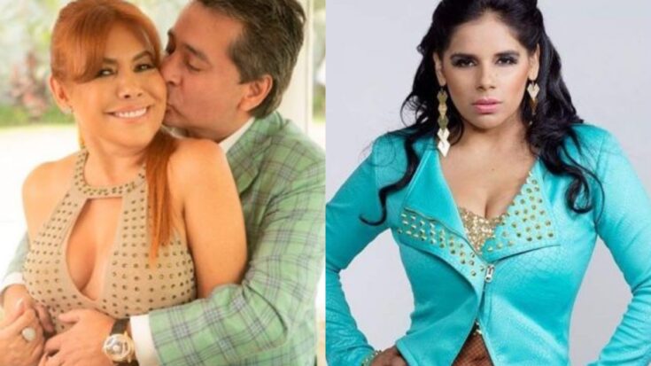 Alfredo Zambrano y Magaly Medina