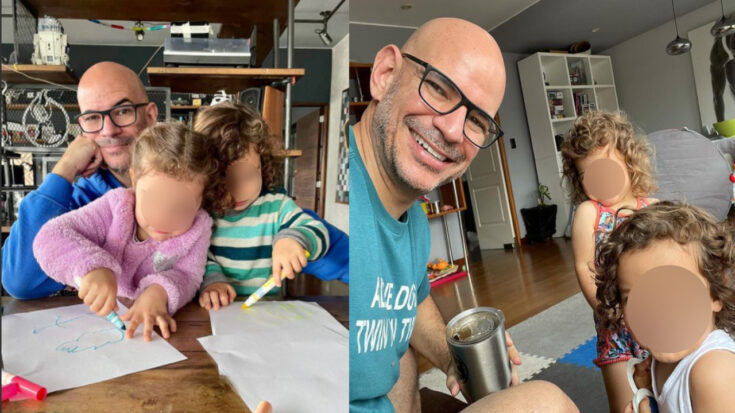 Ricardo Morán se convirtió en padre el 26 de abril del 2019. Sus hijos nacieron en Texas, Estados Unidos como consecuencia de una fecundación in vitro en una gestante subrogada. Foto: Instagram