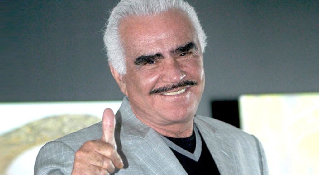 Ponen en subasta un retrato especial de Vicente Fernández