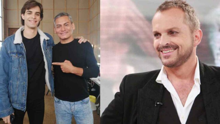 Cristhian Esquivel en la serie de Miguel Bosé