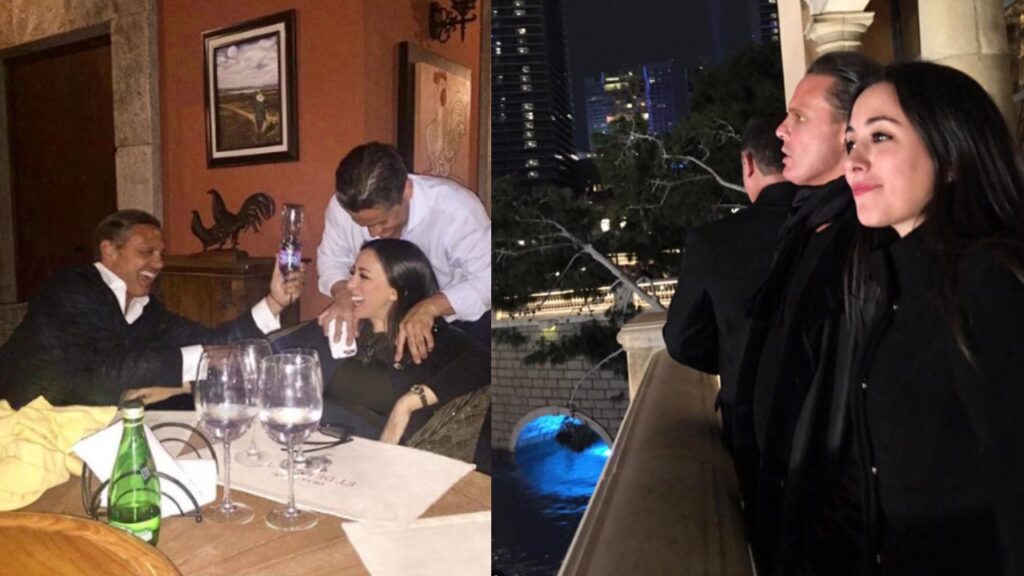 Luis Miguel y Hanna Jaff