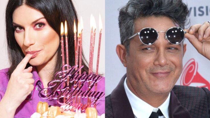 Alejandro Sanz no pudo pasar por alto cumpleaños de su entrañable amiga y compañera de trabajo.
