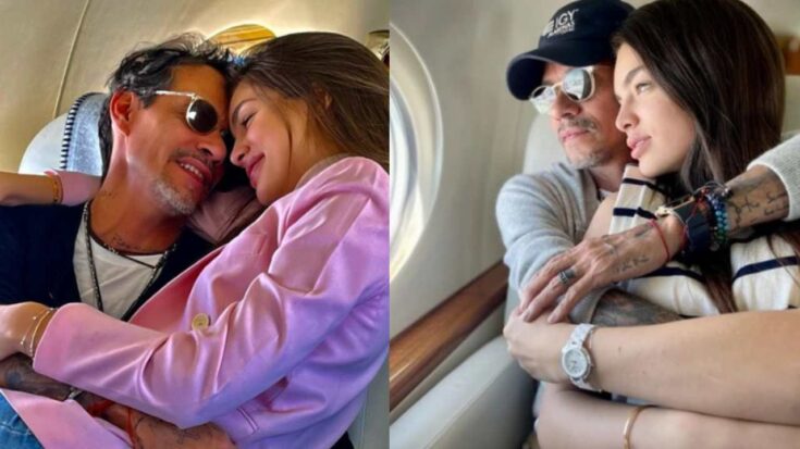 Nadia Ferrerira y Marc Anthony