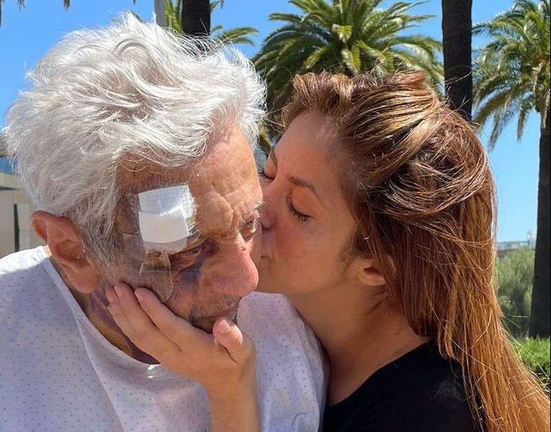 shakira y su padre
