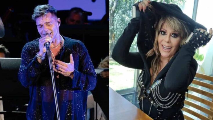 Ricky Martin y Alejandra Guzmán