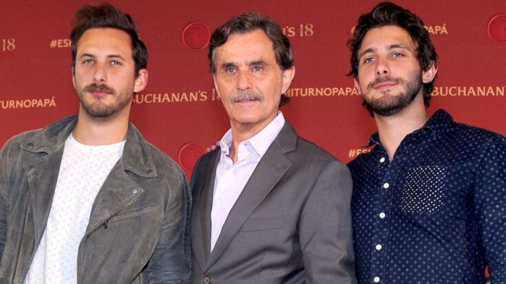 Emiliano, Humberto y Sebastián Zurita