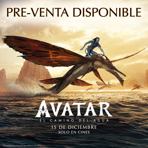 Flyer de Avatar ‘Avatar: El Camino del Agua’