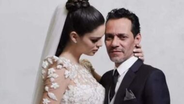 Marc Anthony y Nadia Ferreira