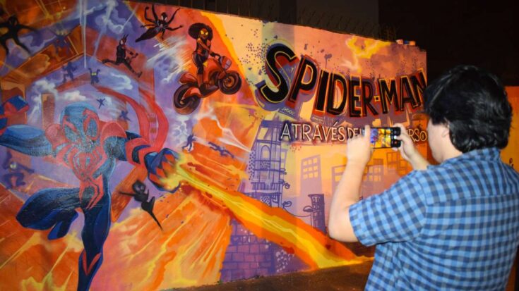 Mural Spiderman