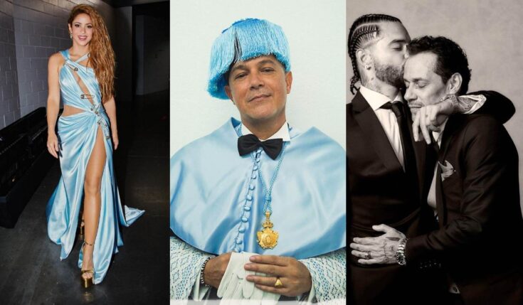 Shakira, Alejandro Sanz y Marc Anthony nominados a los Latin Grammy.