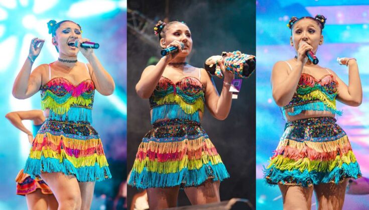 Milena Warthon nominada a mejor artista joven por capemúsica. tvolima.pe