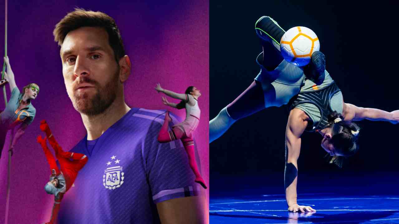 Cirque du soleil, el espectáculo inspirado en Lionel Messi. Tvolima.pe