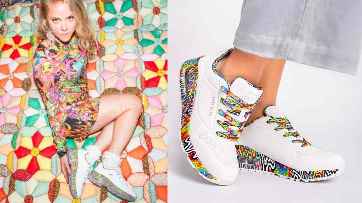 Skechers y su nueva colección de zapatillas.