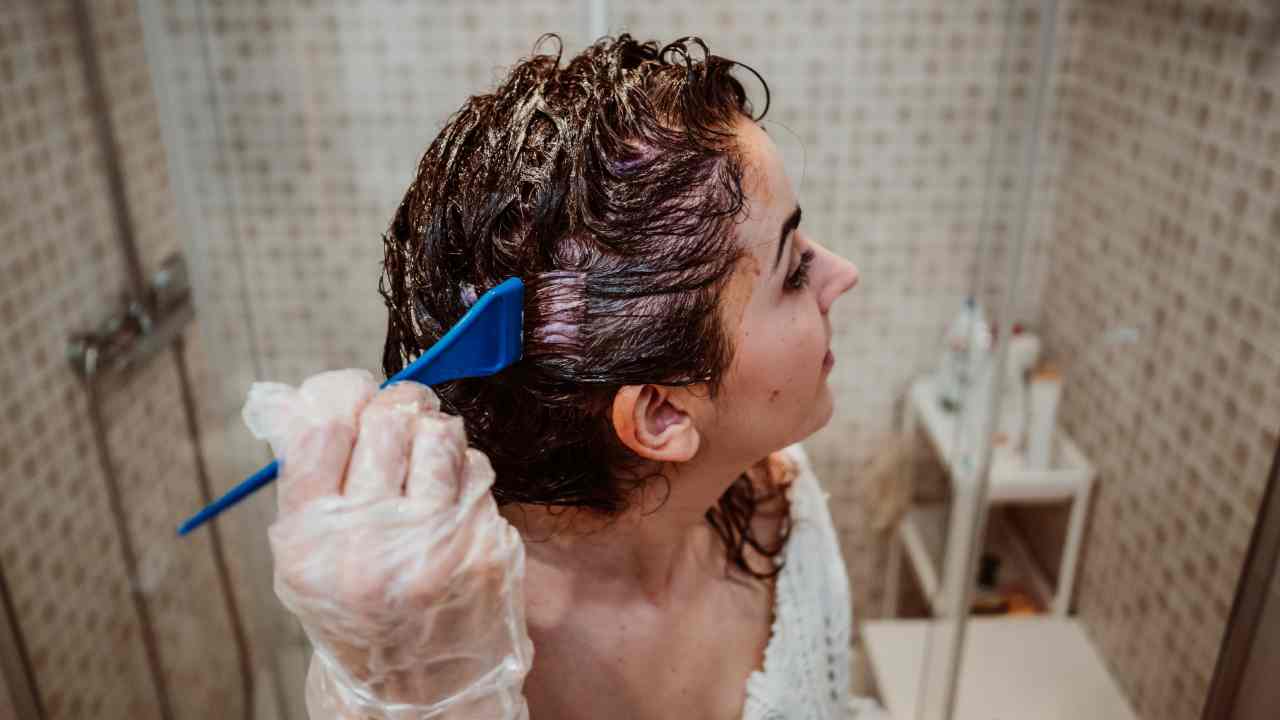 pintate el cabello en casa
