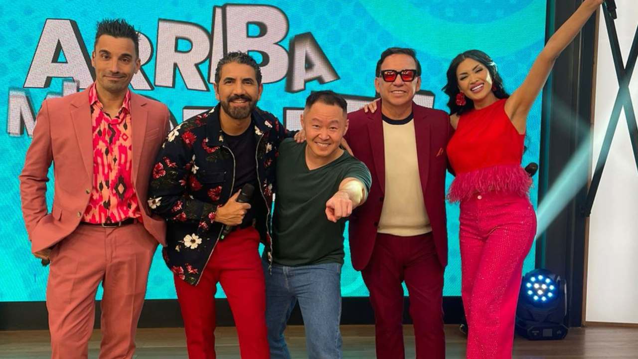 Arriba mi gente tuvo como invitado a Kenji Fujimori.