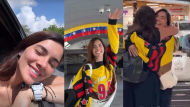 Korina Rivadeneira llegó a venezuela