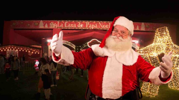 la casa de papa noel