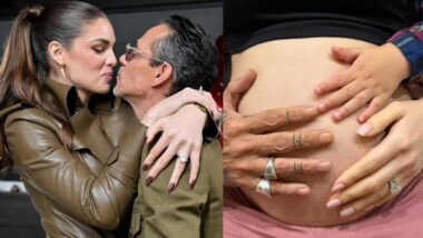 Marc Anthony y Nadia Ferreira