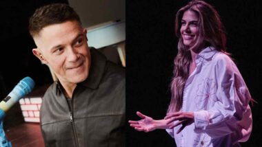 Alejandro Sanz y Stephanie Cayo