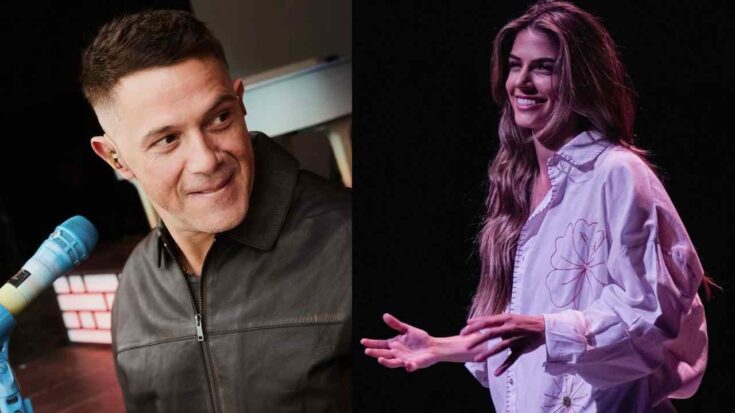 Alejandro Sanz y Stephanie Cayo