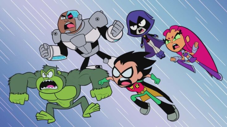 Los Jóvenes Titanes en acción