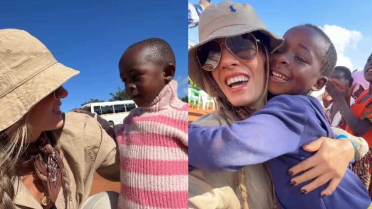 Alejandra Baigorria en Africa
