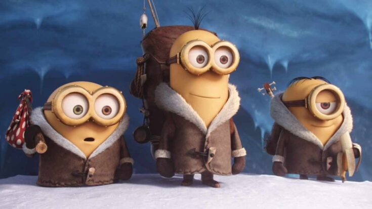Los Minios en las pantallas