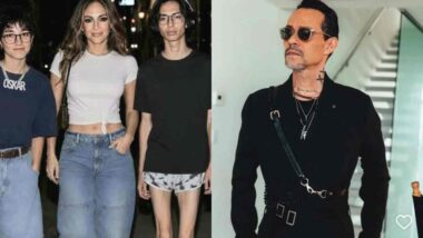 jennifer lopez y sus hijos max y emme