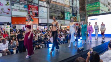 Desfile de modas en gamarra